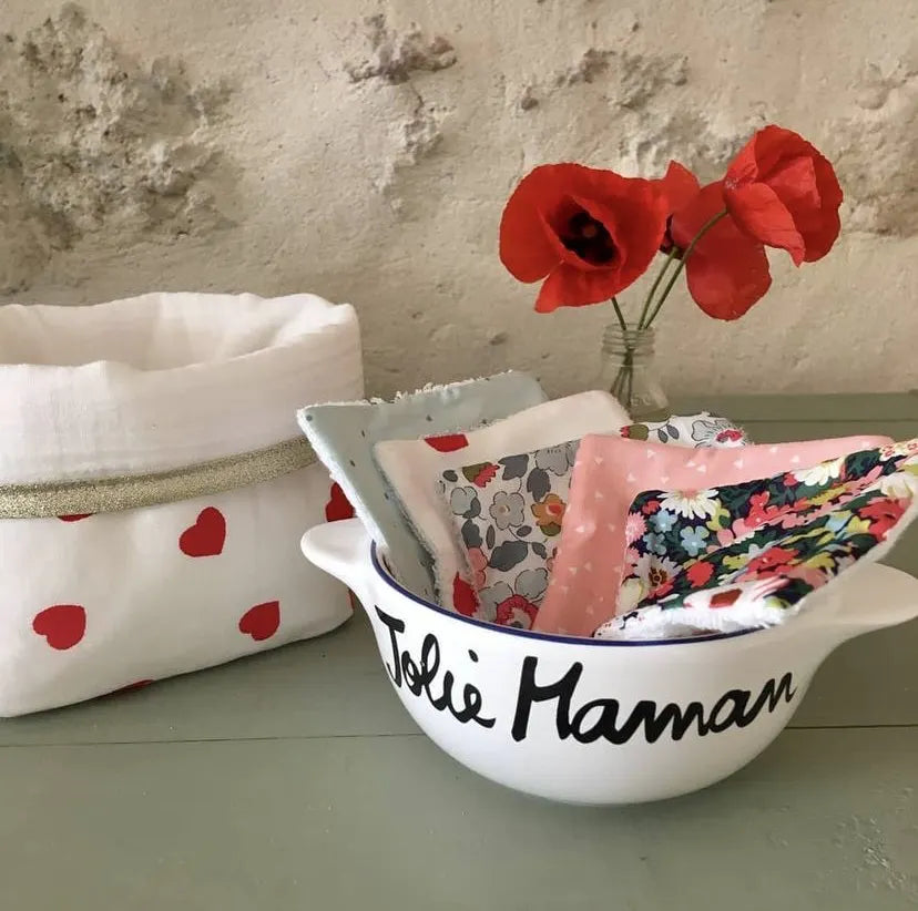 Designcadeau – bol breton jolie maman pied de poule 