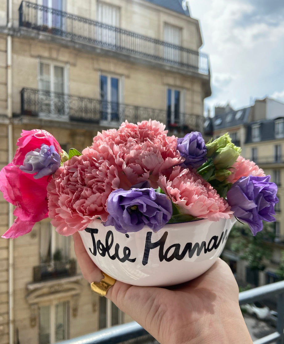 Regalo de diseño – bol breton jolie maman pied de poule 