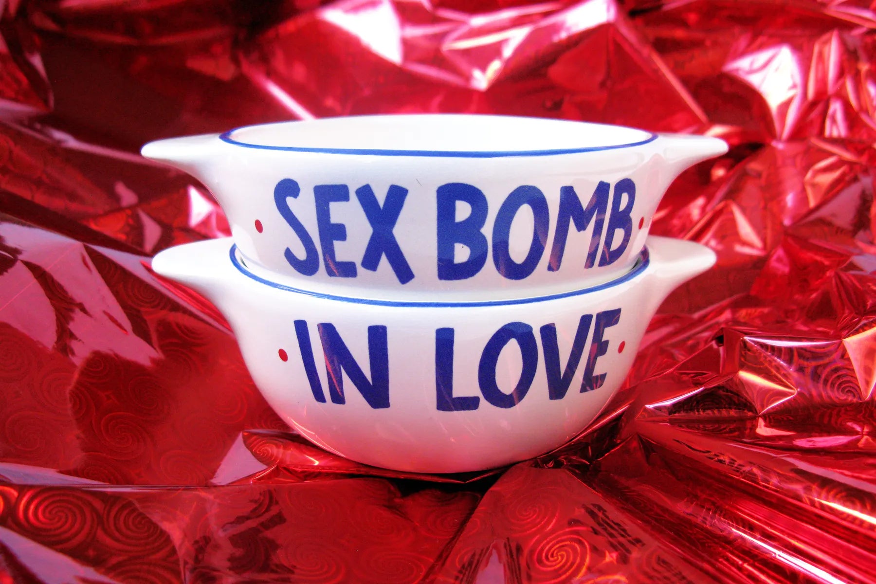 Designcadeau – bol breton sex bomb pied de poule 