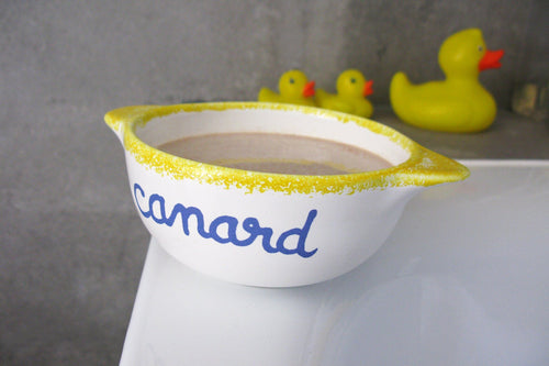 Oggetto regalo di design – bol breton canard pied de poule 