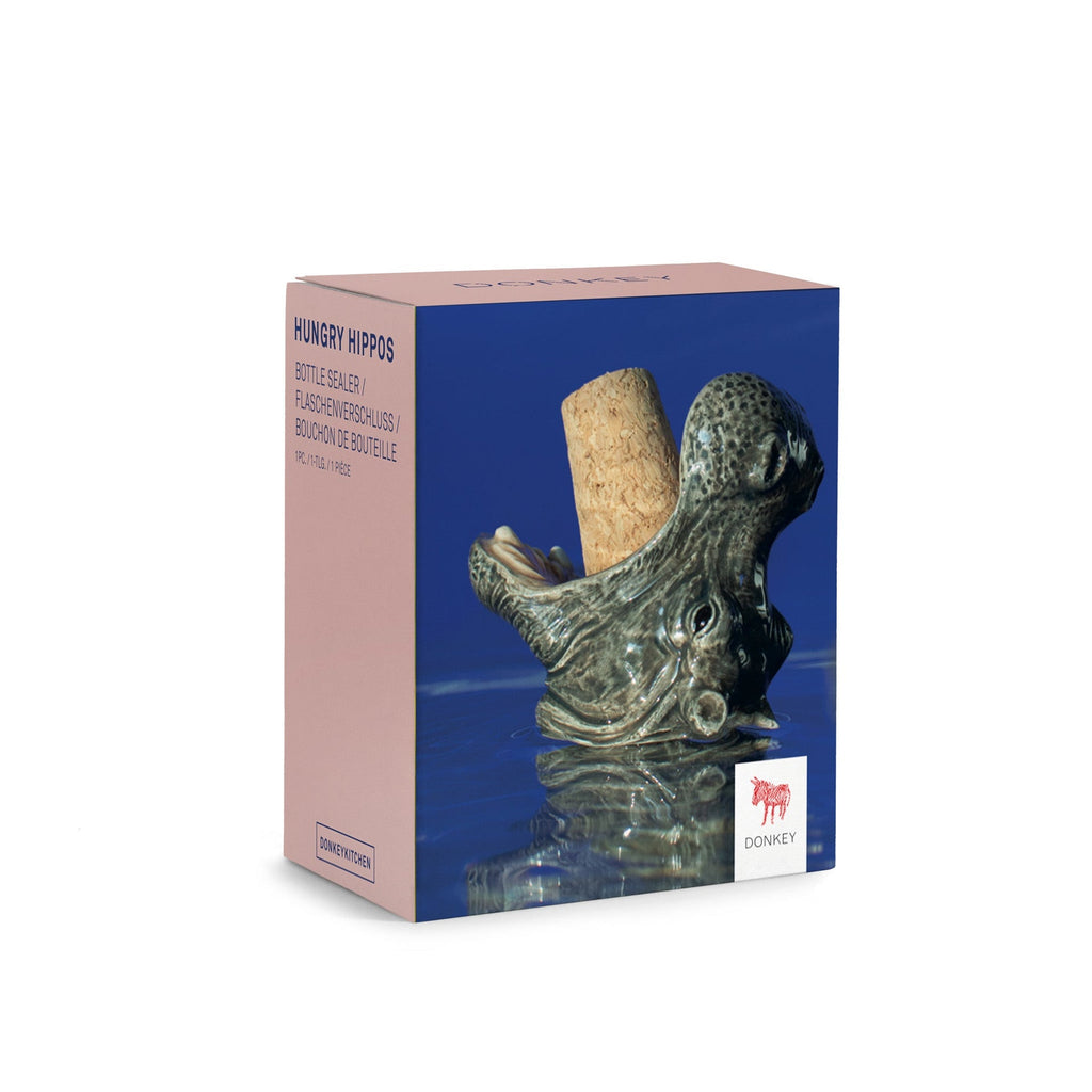 Vue complémentaire : Bouchon Hippopotame Hungry Hippos – Donkey Products