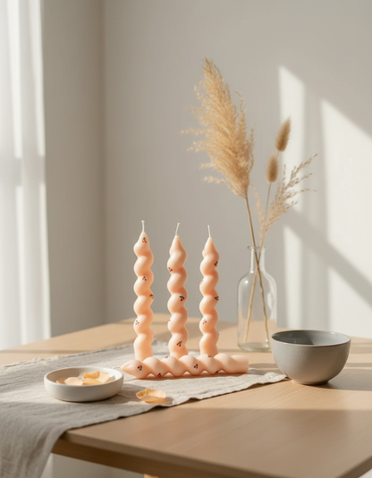 Bougie kierretyt kirsikat