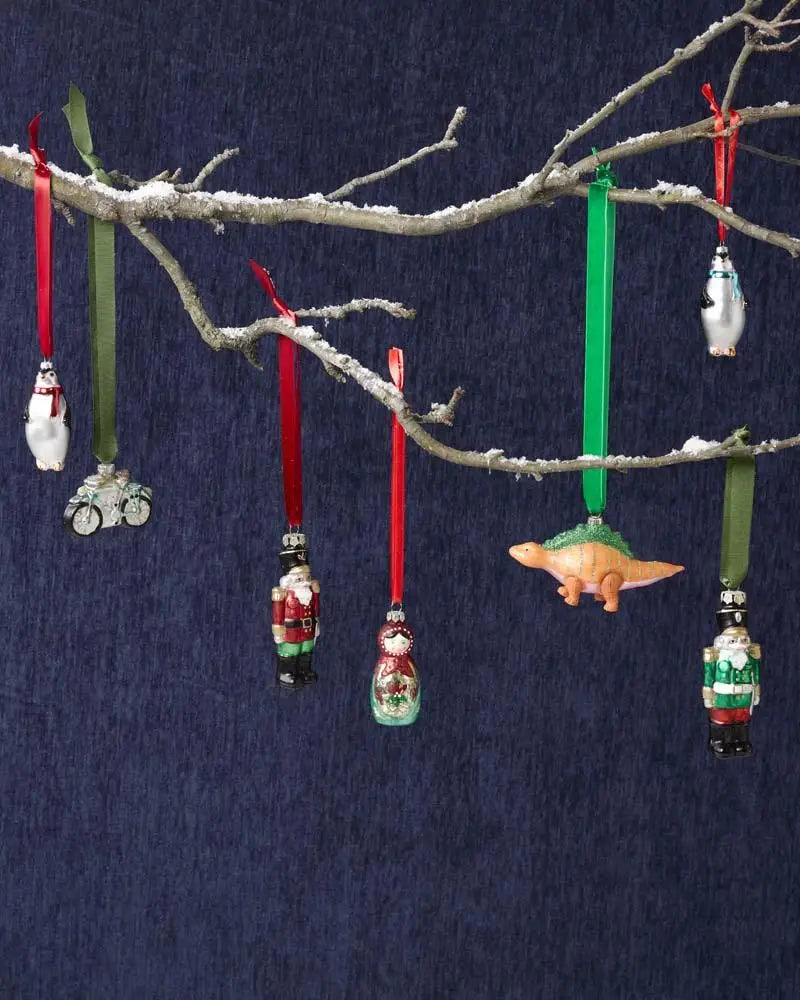 Oggetto regalo di design – boule de noel dinosaure talking tables 