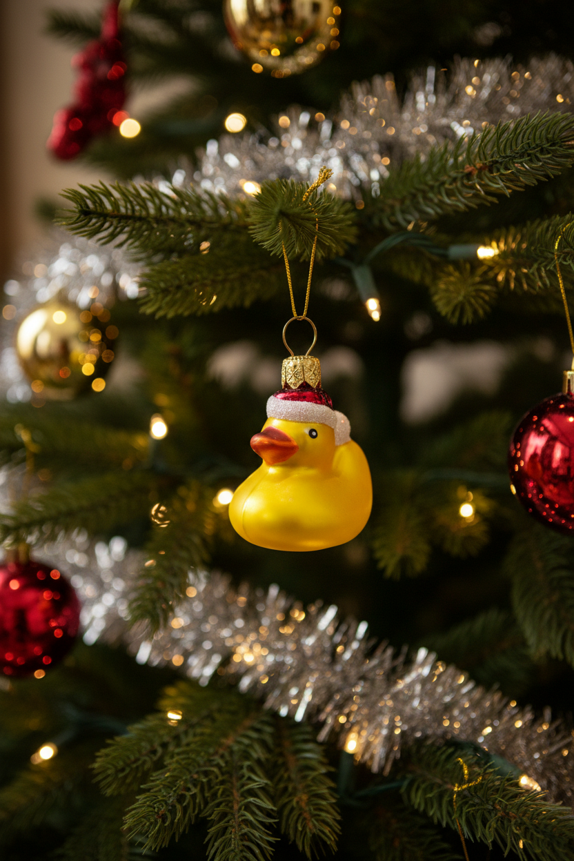 Boule de Noël Canard de Bain | Objetos de diseño y regalos originales