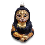 boule de noel mona lisa chat tabby naked decor 92673527