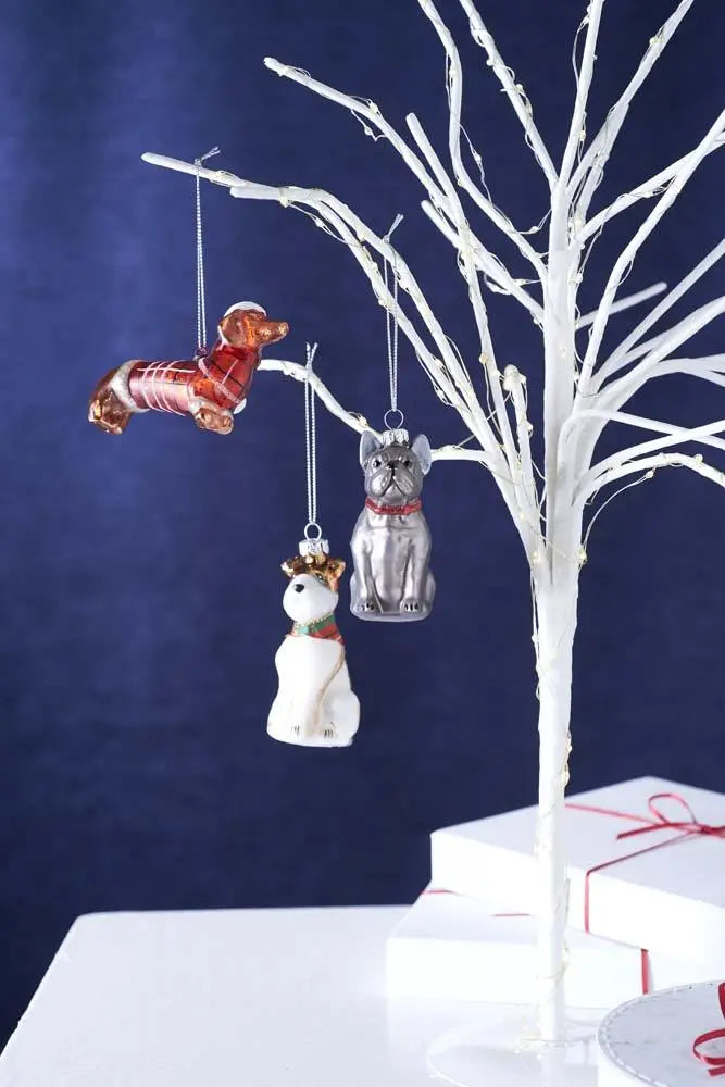 Regalo de diseño – boule de noel teckel talking tables 