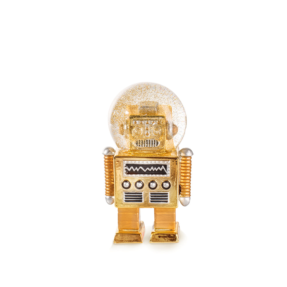 Oggetto regalo di design – boulle a neige robot dore donkey 330442 4260407135118