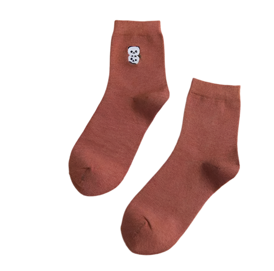 chaussettes deux pandas brod s mrcol