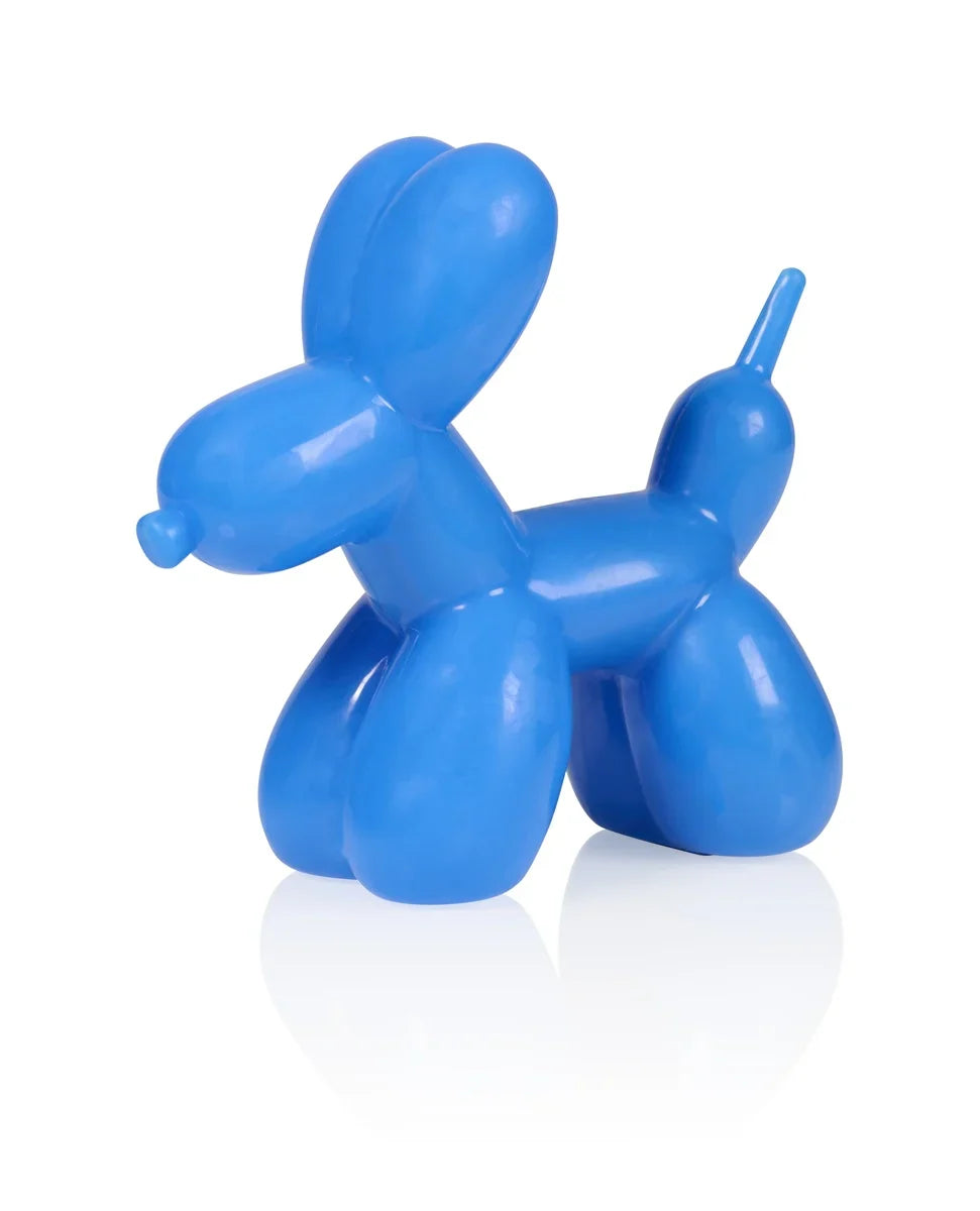 Designcadeau – ballon chien bleu clair