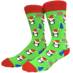 Oggetto regalo di design – chaussettes pingouin de noel mrcol