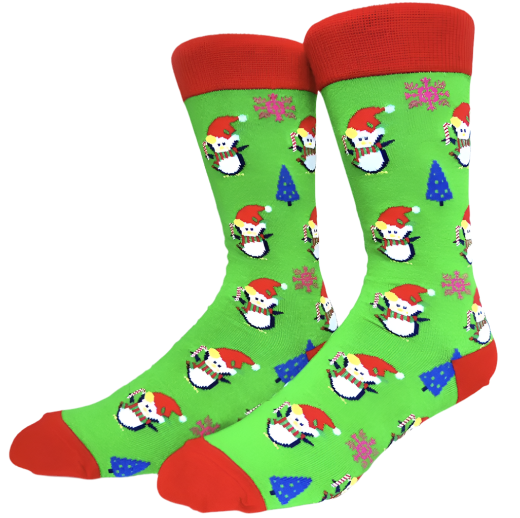Oggetto regalo di design – chaussettes pingouin de noel mrcol