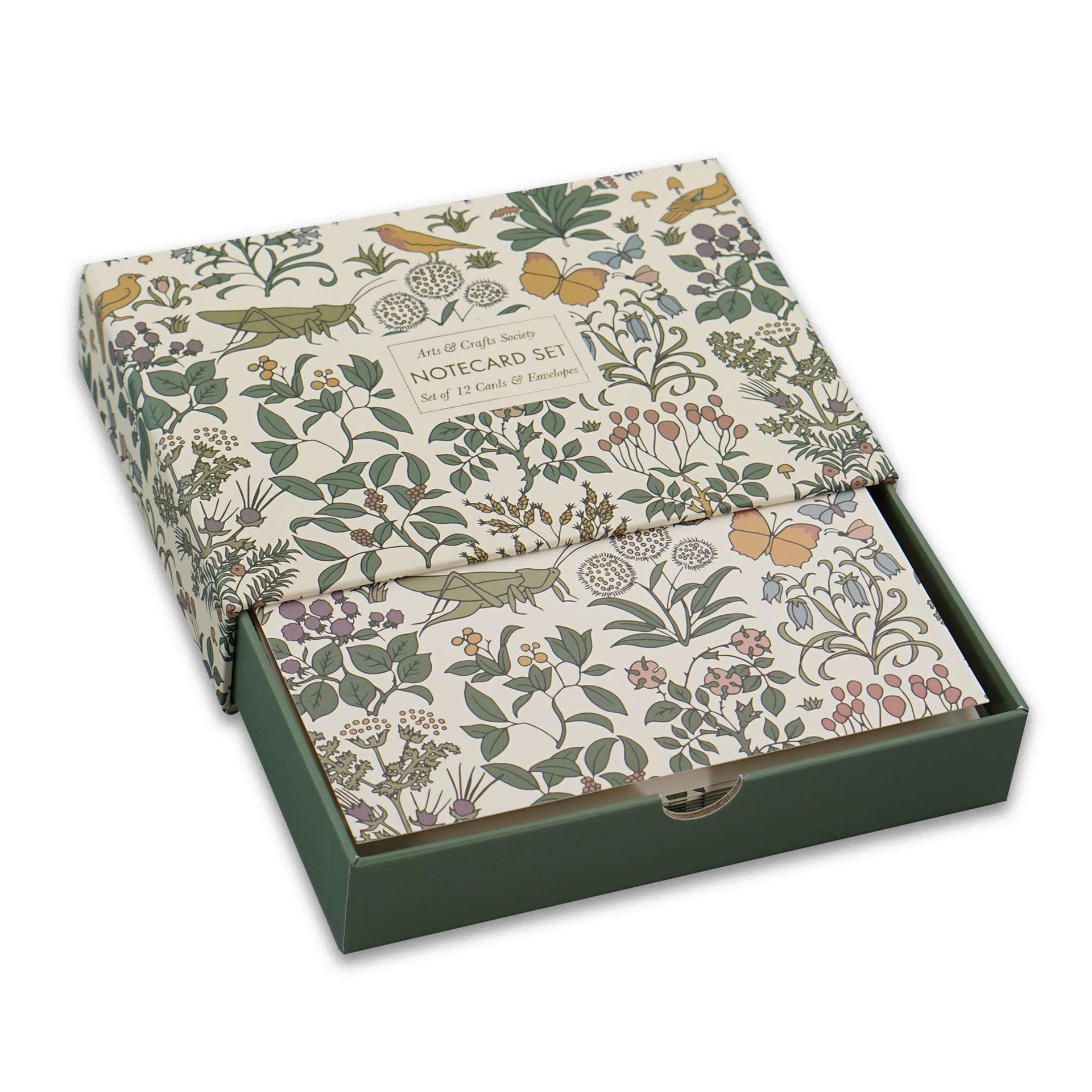 Set mit 12 Karten und Umschlägen Apothercary Garden