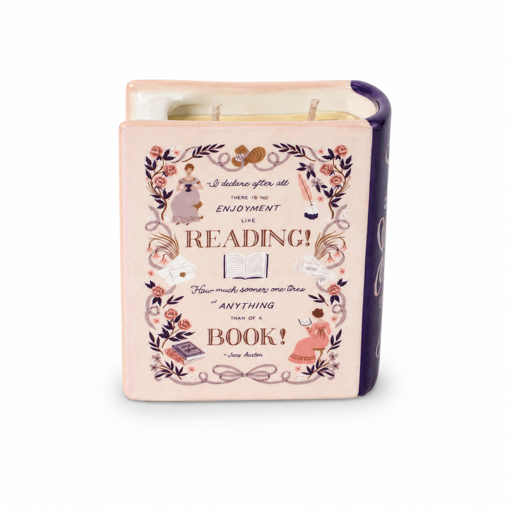 Jane Austen Book Candle - Pride and Prejudice 10 cm