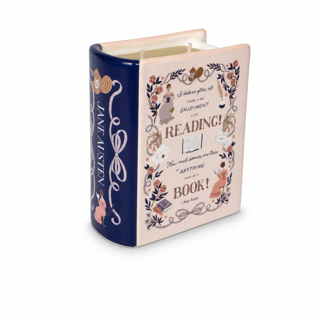 Jane Austen Book Candle - Pride and Prejudice 10 cm