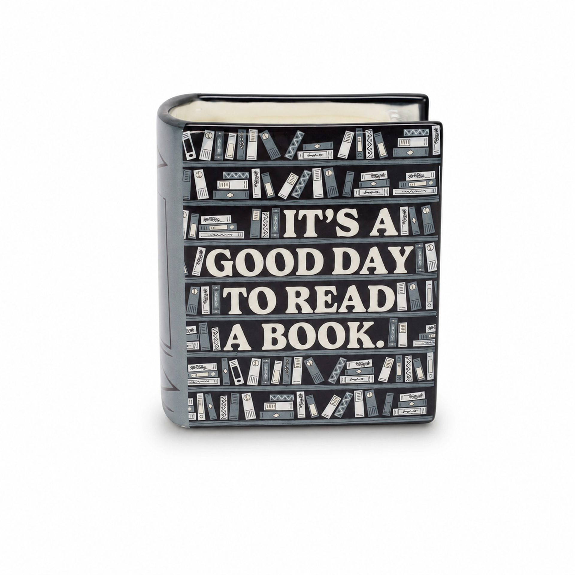 Bougie livre Pulteney Press - Good Day 10 cm