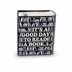 Bougie livre Pulteney Press - Good Day 10 cm
