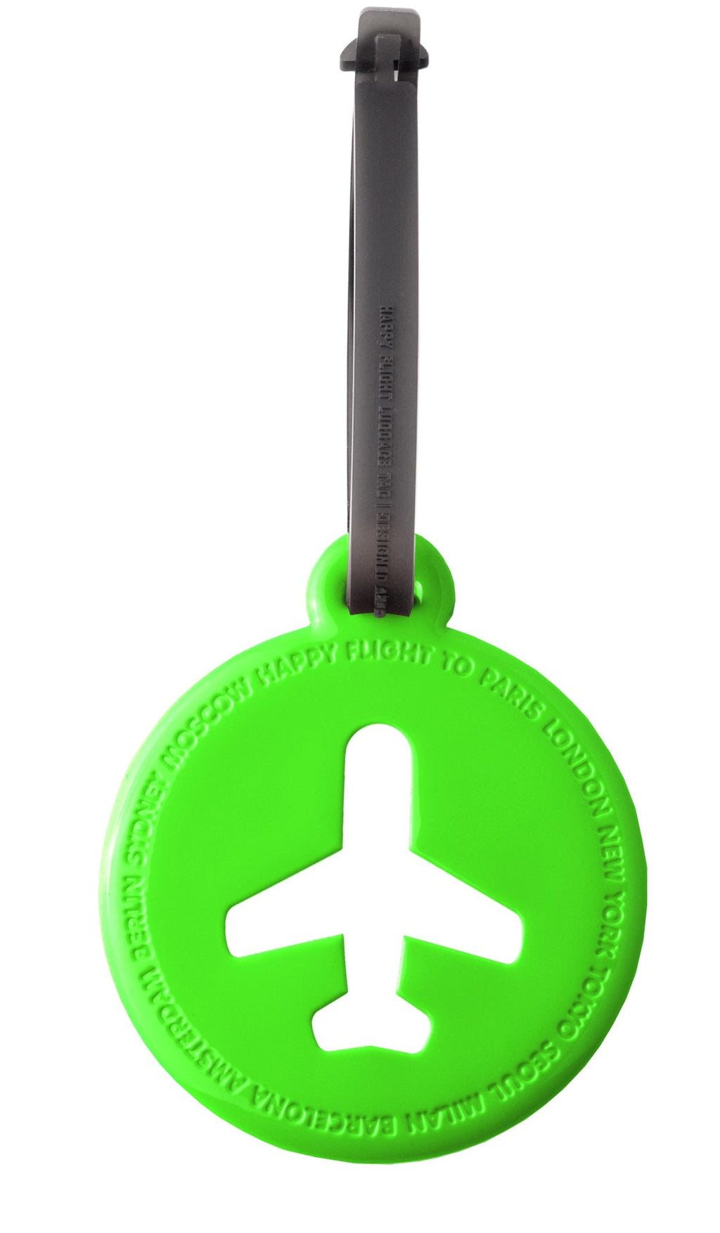 Etiquette de bagage rond – vue produit 13