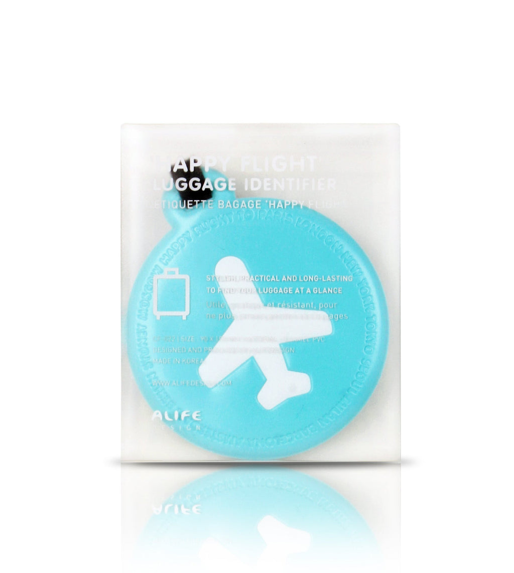 Etiquette de bagage rond – vue produit 17