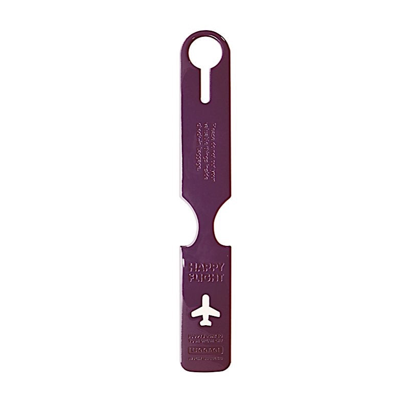Etiquette de bagage Happy Flight | Designproducten en originele cadeaus