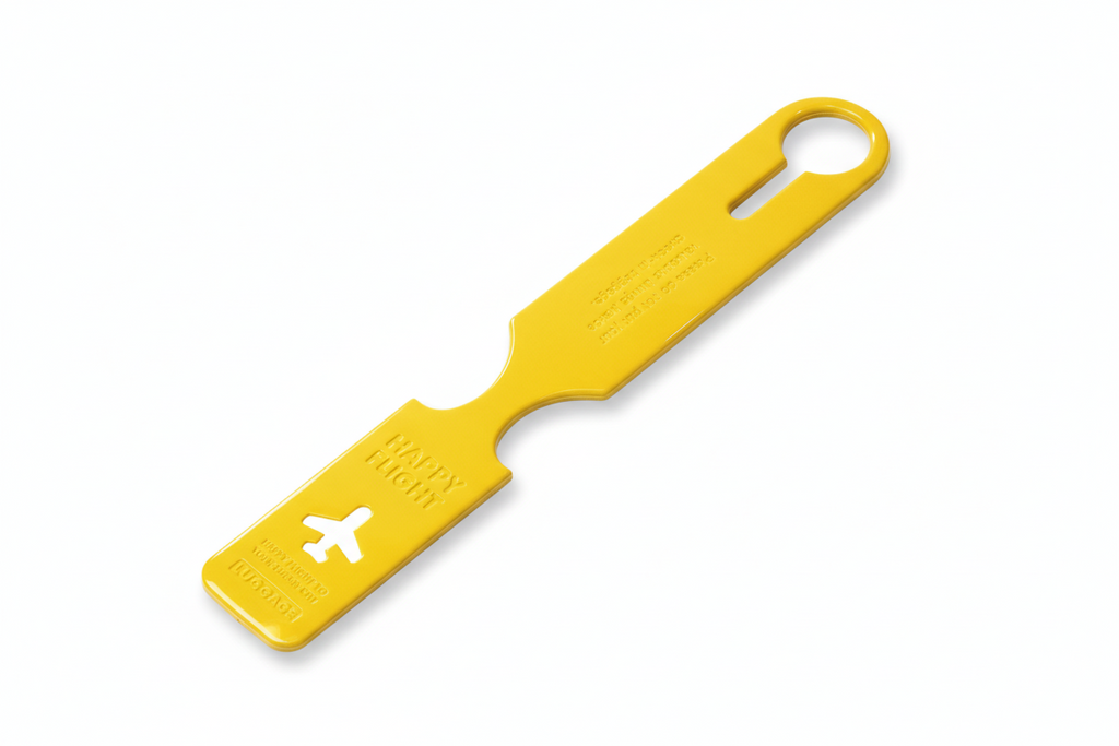 Etiquette de bagage Happy Flight | Designproducten en originele cadeaus