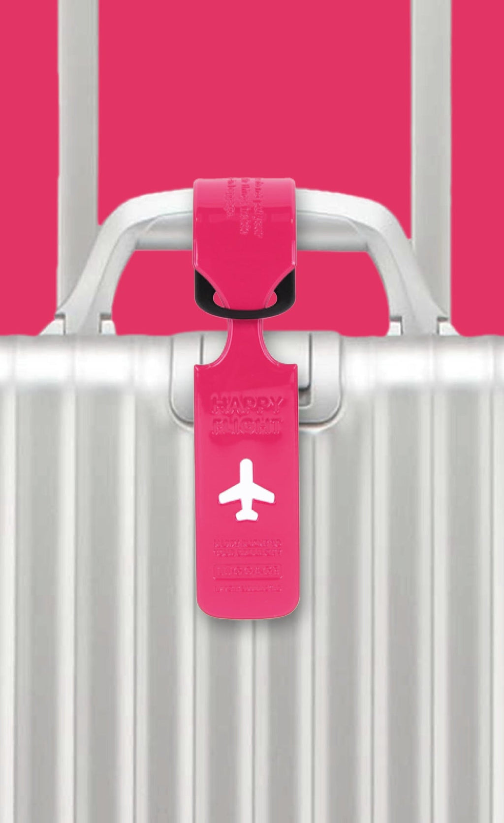 Etiquette de bagage Happy Flight | Designproducten en originele cadeaus