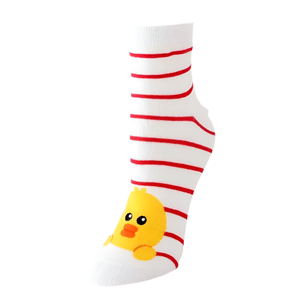 Oggetto regalo di design – chaussettes rayees canard mrcol
