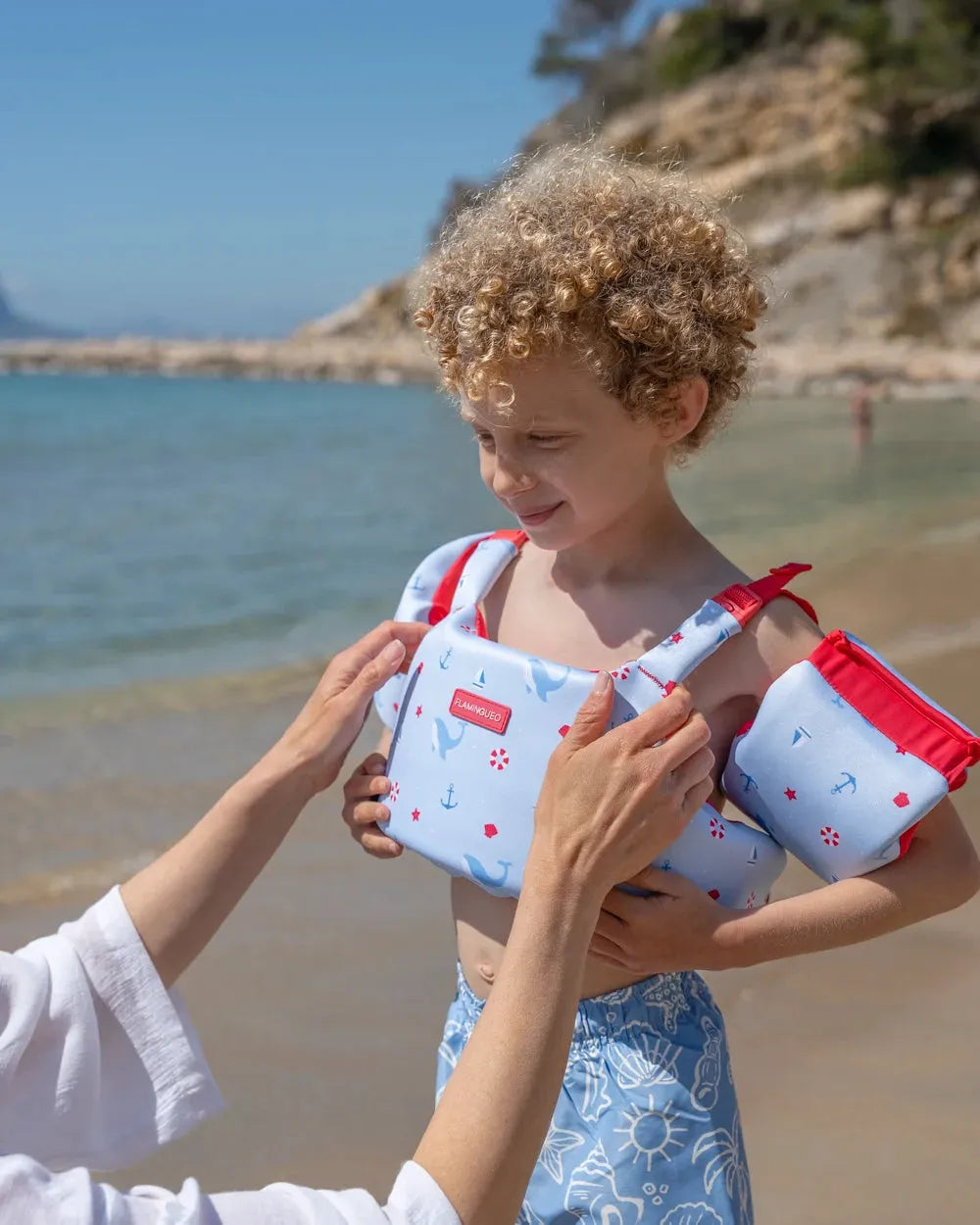 Kinder-Schwimmweste mit Ärmeln – MARLON