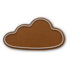 Tableau en li﻿ège avec LED - Cloud (nuage)