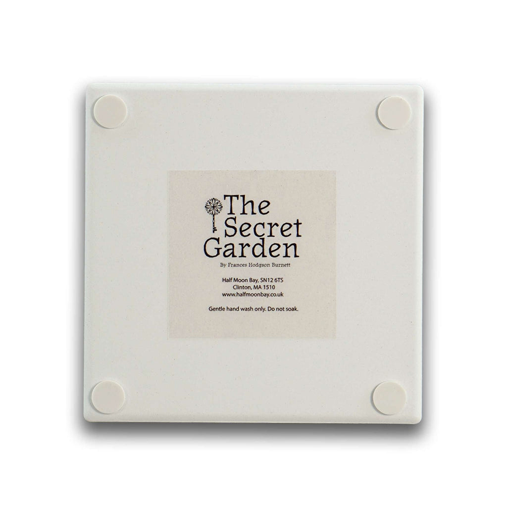 Sous-verre en céramique The Secret Garden Cream