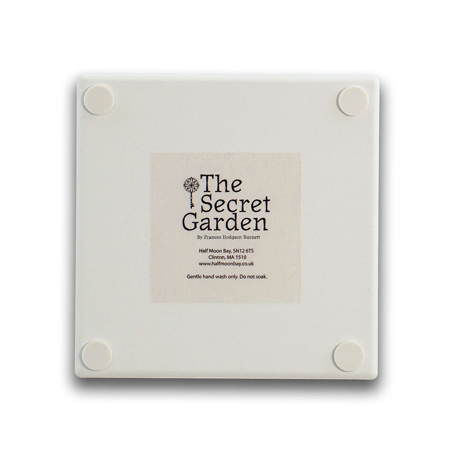 Sous-verre en céramique The Secret Garden Cream