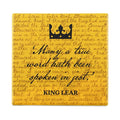 Sous-verre en céramique Shakespeare - Le Roi Lear