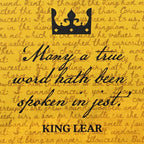 Sous-verre en céramique Shakespeare - Le Roi Lear