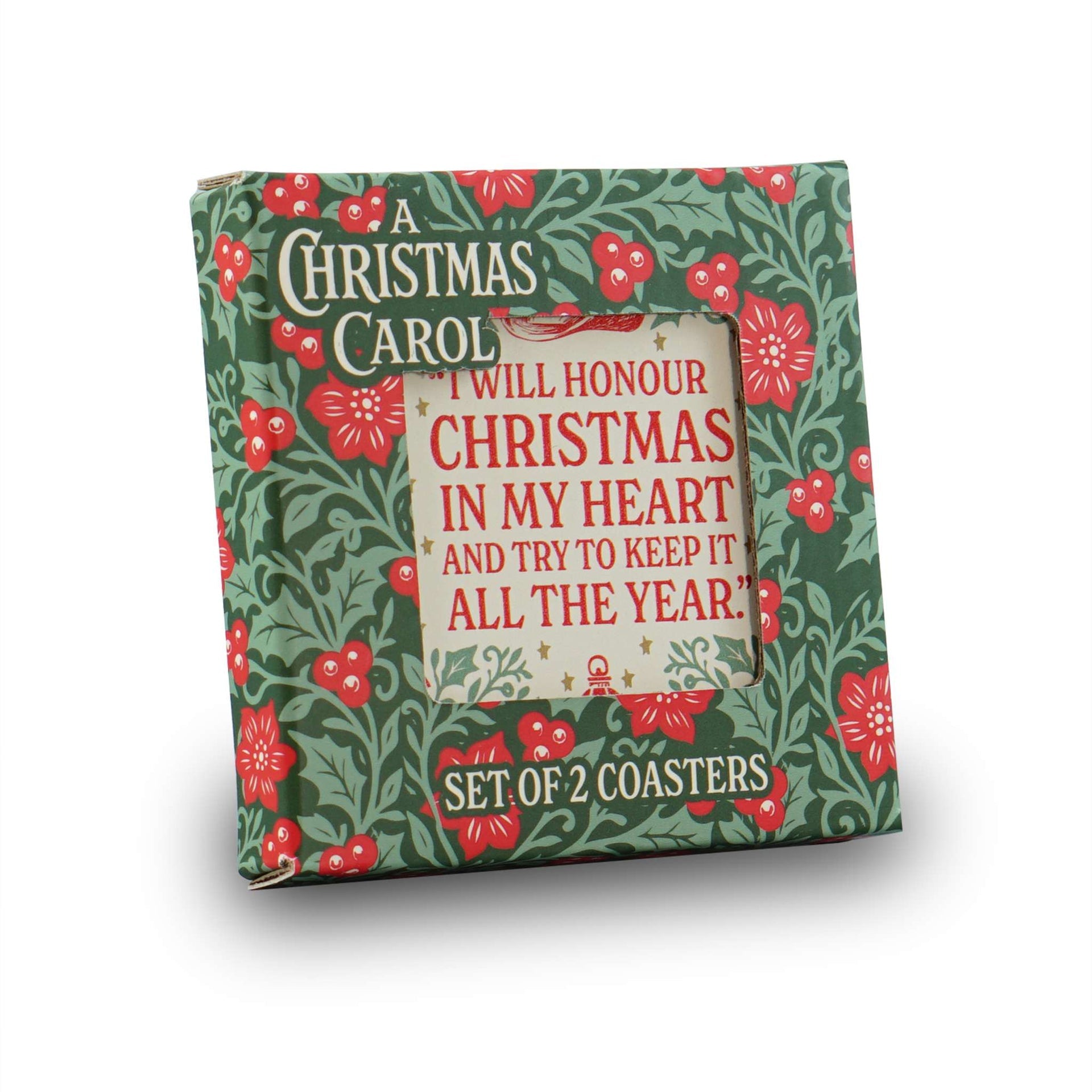Sous-verre Un chant de Noël - s Square