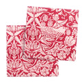 Lot de 2 sous-verres en céramique William Morris - ACS Raspb