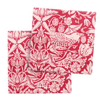Lot de 2 sous-verres en céramique William Morris - ACS Raspb