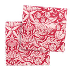 Lot de 2 sous-verres en céramique William Morris - ACS Raspb