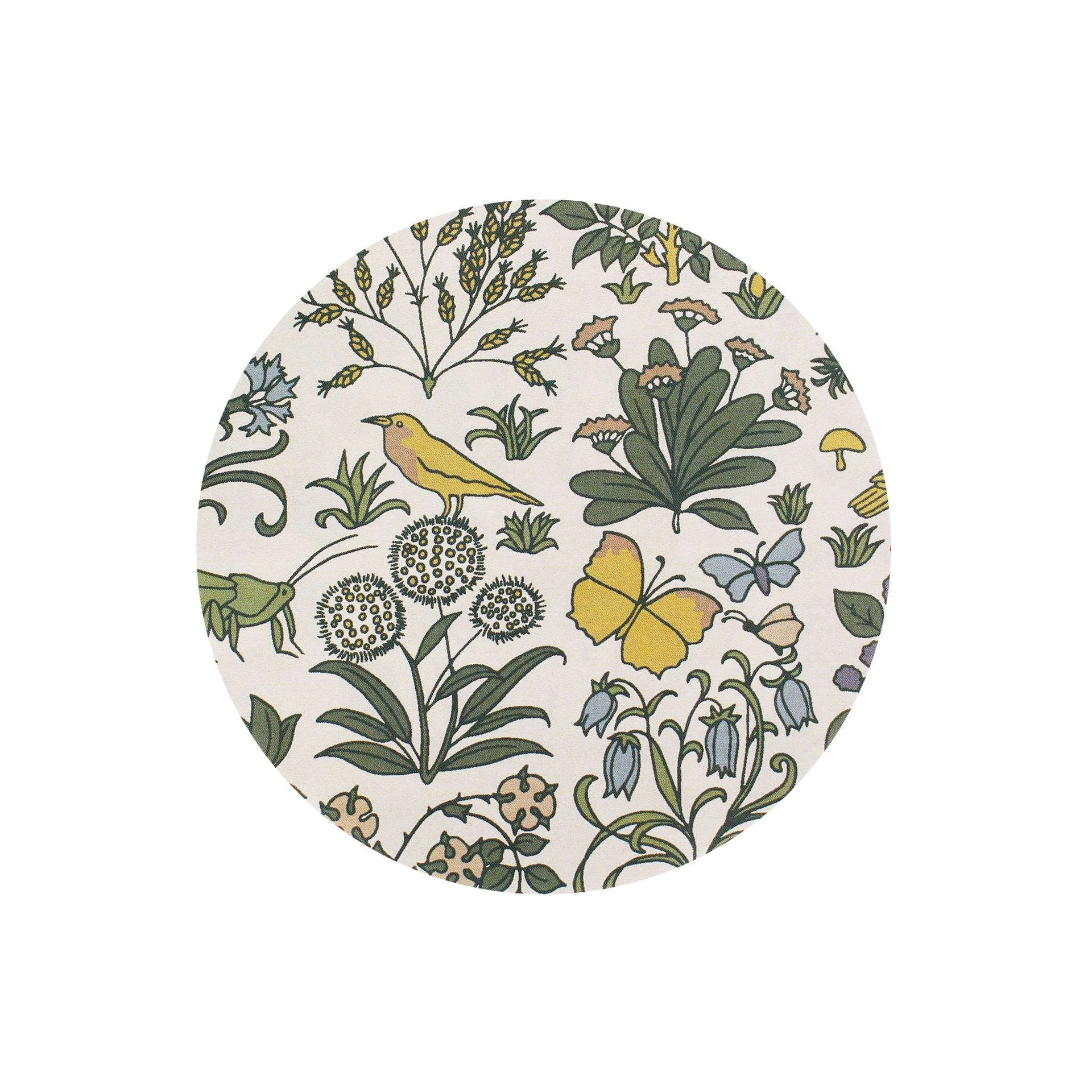 Dessous de Verre en Céramique Voysey Jardin Botanique Faune et Flore