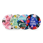 Lot de 4 sous-verres Bonbi Forest - Quotes