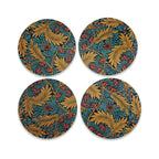 Lot de 4 sous-verres en céramique William Morris - Larkspur