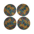 Lot de 4 sous-verres en céramique William Morris - Larkspur