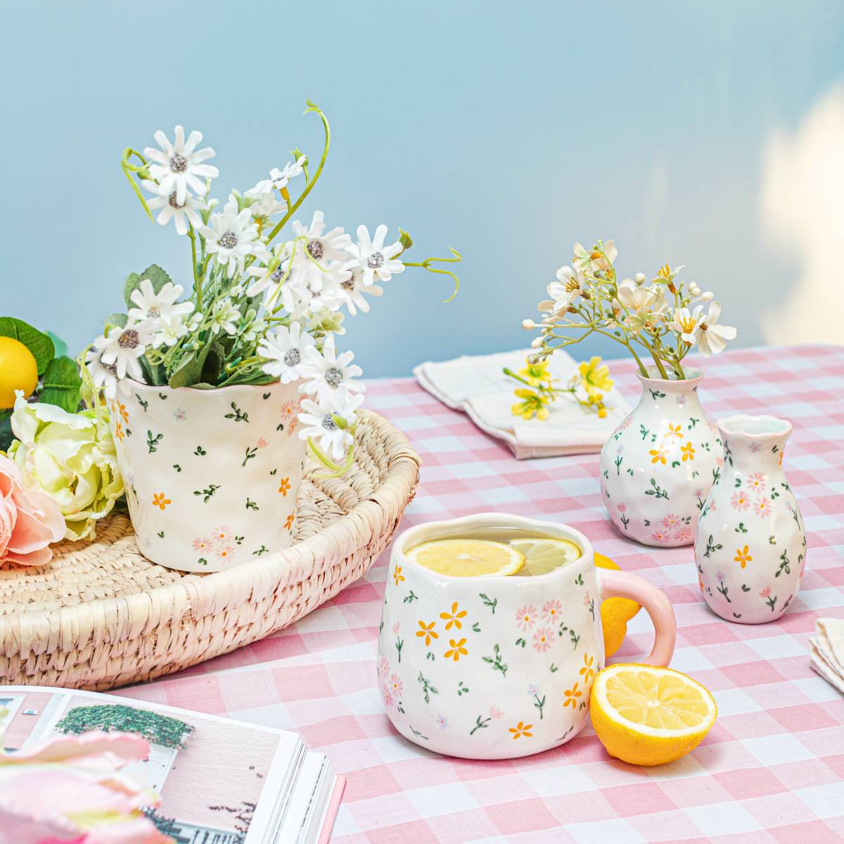 Blümchen-Becher – Original Sass & Belle Tasse – Cool Design