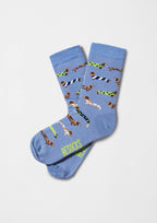 Chaussettes BePets Teckels Bleu – Besocks