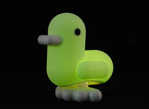 Oggetto regalo di design – Veilleuse Canard Vert Canar - OFCK.fr