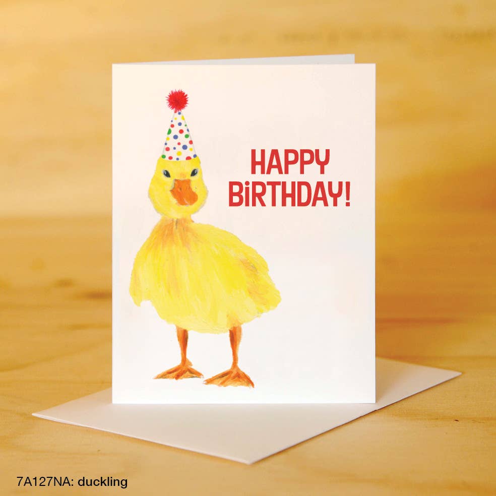 Carte d'Anniversaire Canard | Designproducten en originele cadeaus