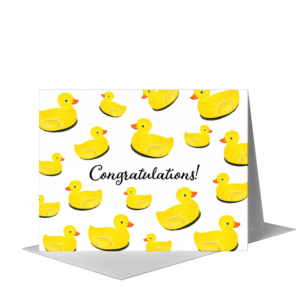 Carte de Félicitations Canards de Bain | Designproducten en originele cadeaus