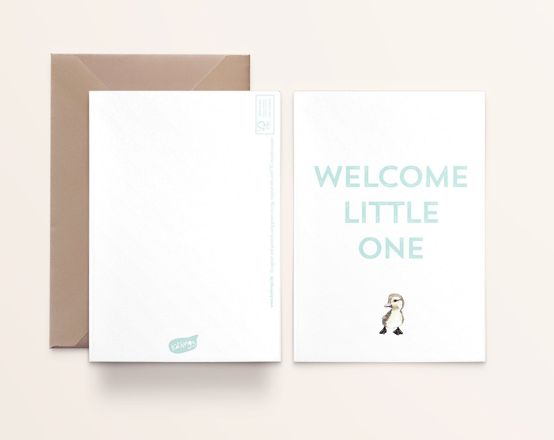 Carte de Naissance Canard | Design e regali originali