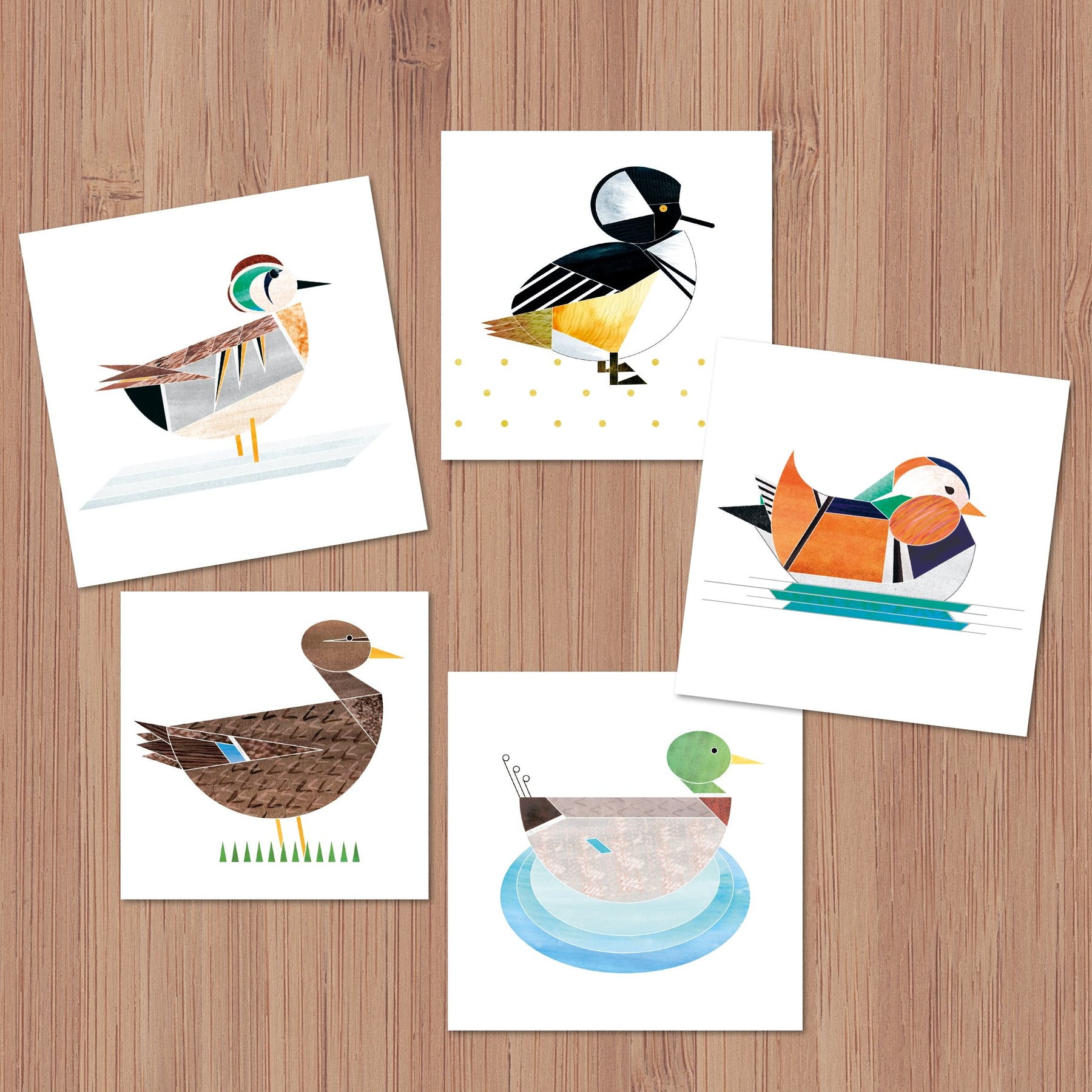 Carte de Vœux Canard Mandarin | Design e regali originali