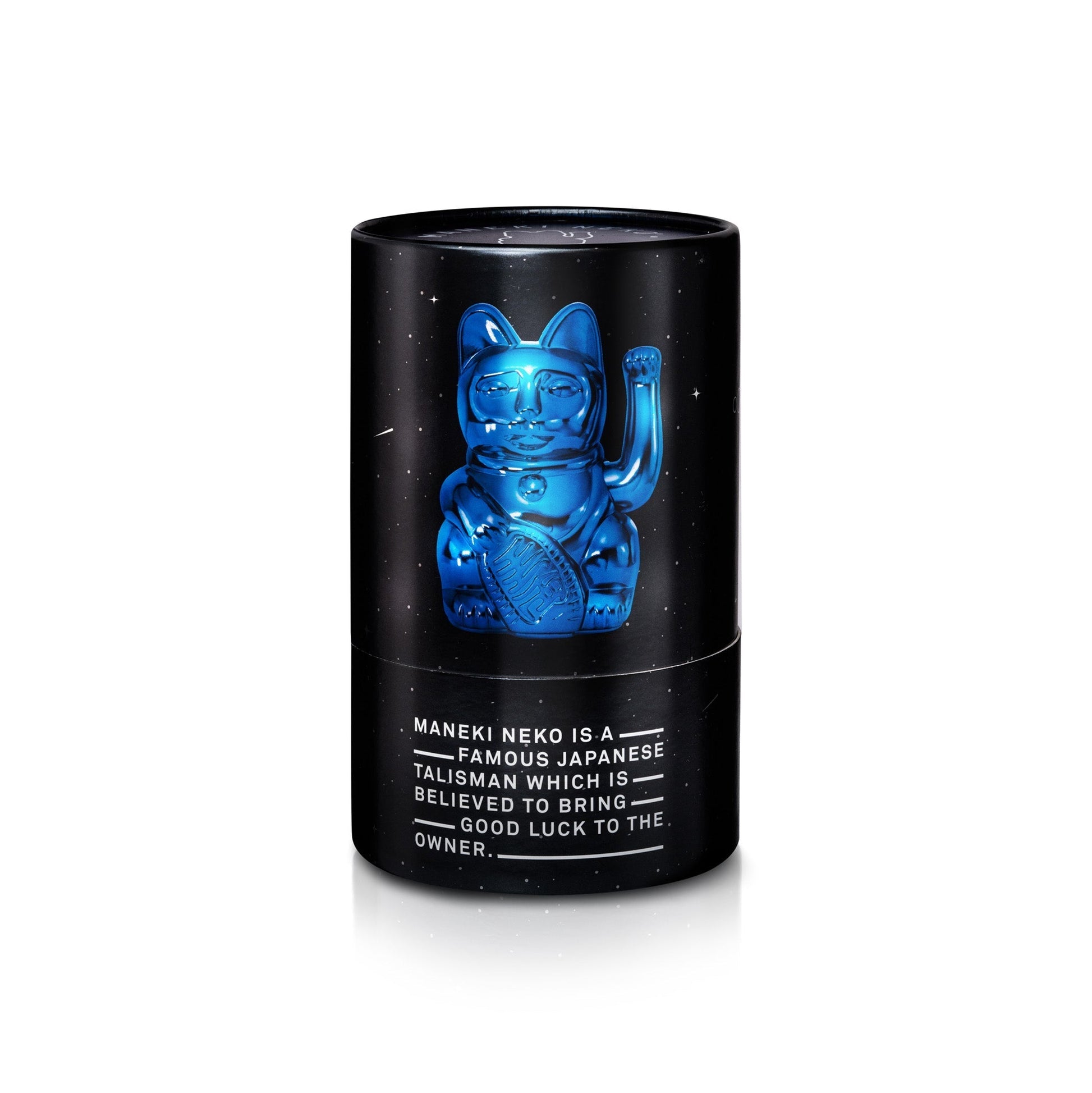 Chat Chanceux Bleu Brillant - Cosmic Edition - le Chat Chanceux