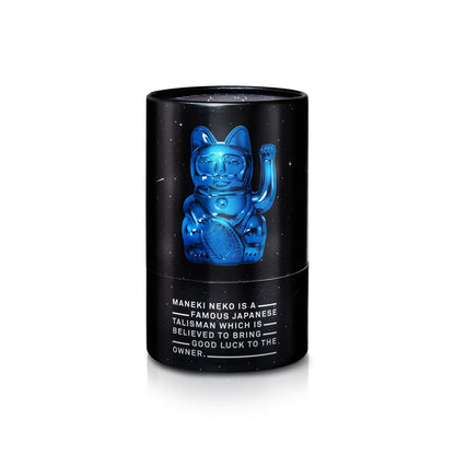 Chat Chanceux Bleu Brillant - Cosmic Edition - le Chat Chanceux