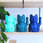 Chat Chanceux Bleu Foncé